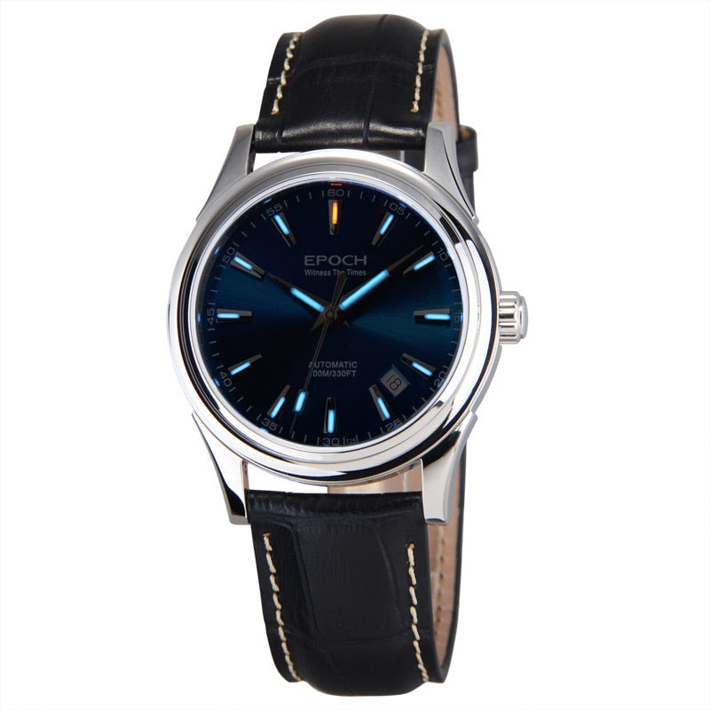 EPOCH 6029G  SEA-GULL movement tritium gas luminous sapphire mirror mens business automatic mechanical watch wristwatch