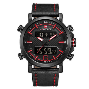 Luxury Brand NAVIFORCE Men Military Quartz Watches Men's LED Date Analog Digital Watch Male Casual Sport Clock Relogio Masculino