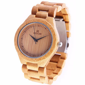 Top Brand Watch Men Wooden Watch Fashion Wood Men'S Watch