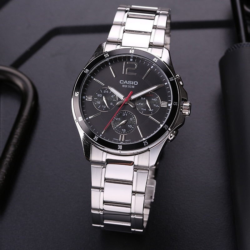 Casio watch men's business casual pointer series quartz men's watches MTP-1374D-1A